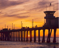 Huntington Beach Pier Sunset