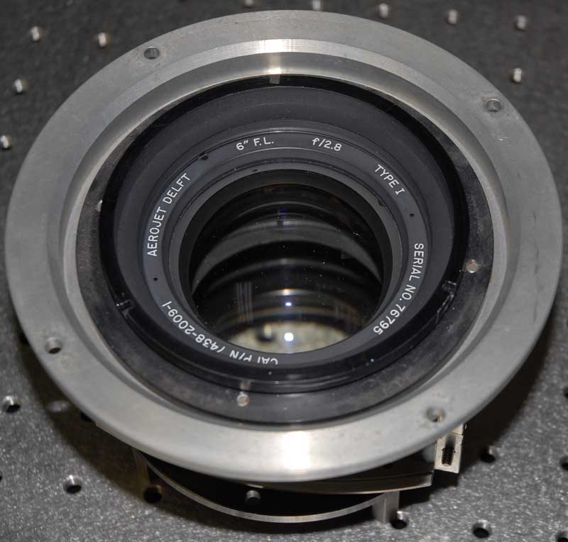 6" FL F/2.8 Lens top View